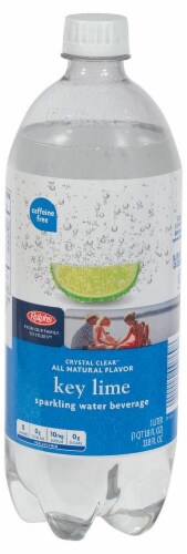 Crystal Clear Key Lime Sparkling Water Perspective: front