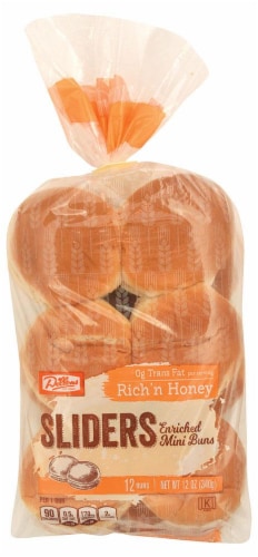 Dillons Rich & Honey Slider Buns Perspective: front
