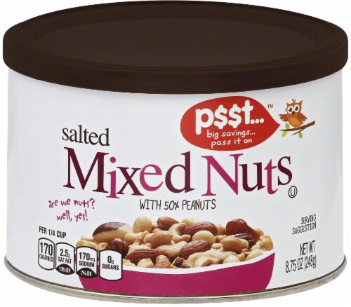Kroger® Value Salted Mixed Nuts Perspective: front