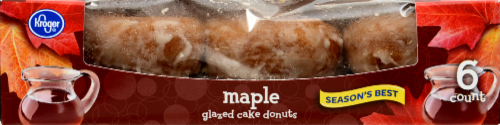 Kroger®  Maple Glazed Donuts Perspective: front