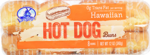 Van De Kamp's Buns Hot Dog Hawaii Perspective: front