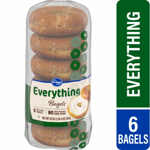 Kroger® Everything Bagels Perspective: front
