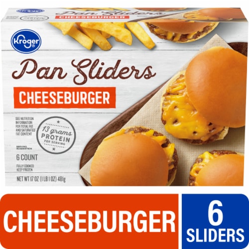 Kroger® Cheeseburger Pan Sliders Perspective: front