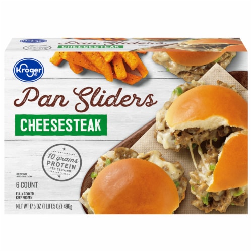 Kroger® Cheesesteak Pan Sliders Perspective: front