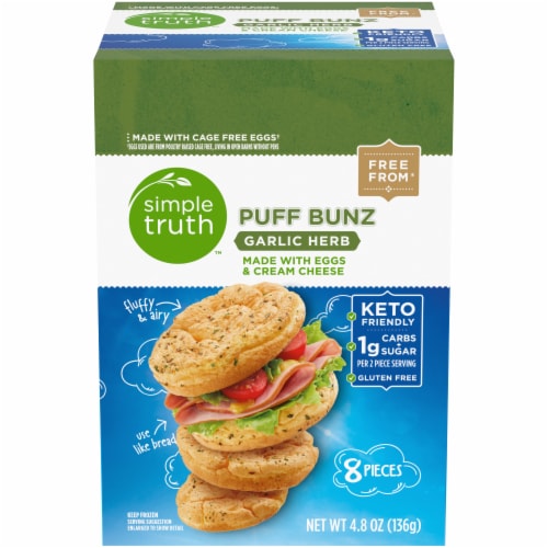 Simple Truth™ Garlic Herb Puff Bunz Perspective: front