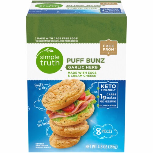 Simple Truth™ Garlic Herb Puff Bunz Perspective: front