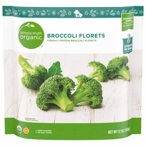 Simple Truth Organic® Frozen Broccoli Florets Perspective: front