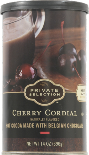 Private Selection™ Cherry Cordial Hot Cocoa Made with Belgian Chocolate Mix Perspective: front