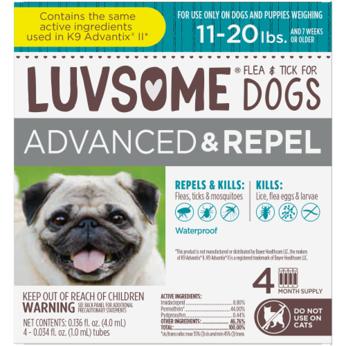 Luvsome dog flea treatment sales