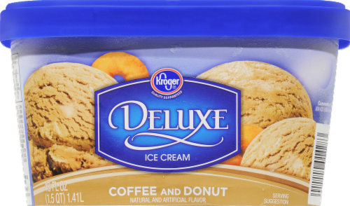 Kroger® Deluxe Coffee and Donut Ice Cream Perspective: front
