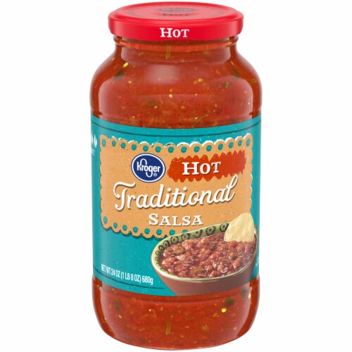 Kroger® Traditional Hot Salsa Perspective: front
