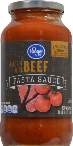 Kroger®  Beef Flavored Pasta Sauce Perspective: front