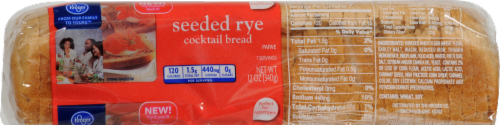 Kroger® Seeded Rye Cocktail Bread Perspective: front