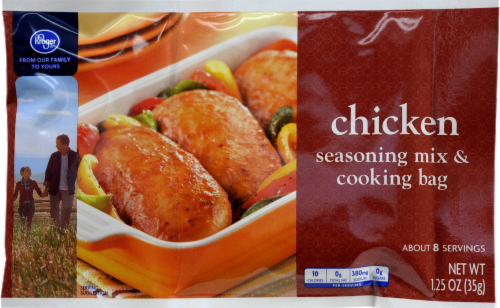 Kroger® Chicken Seasoning Mix & Bag Perspective: front