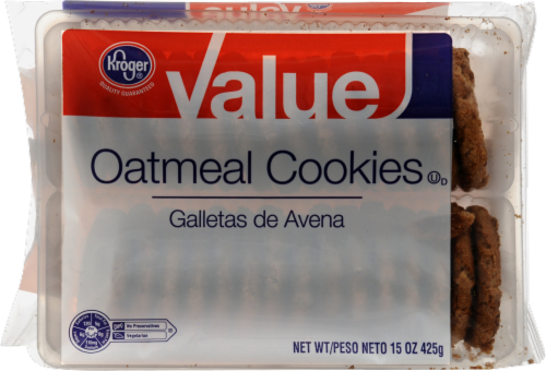 Kroger® Value Oatmeal Cookies Perspective: front