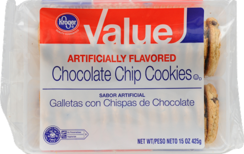 Kroger® Value Chocolate Chip Cookies Perspective: front