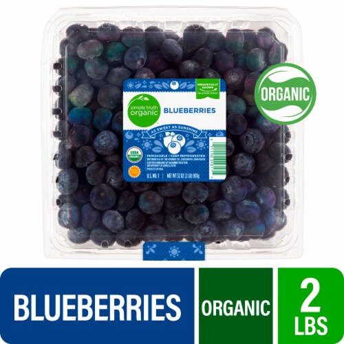 Simple Truth Organic® Blueberries Perspective: front