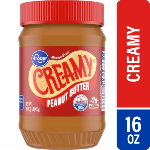 Kroger® Brand Creamy Peanut Butter Perspective: front