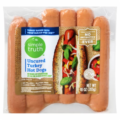 Simple Truth™ Uncured Turkey Hot Dogs, 10 oz - Kroger