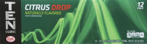 Kroger Big K® Citrus Drop Ten Perspective: front