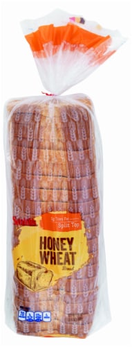 Smith's Split Top Honey Wheat Bread Perspective: front