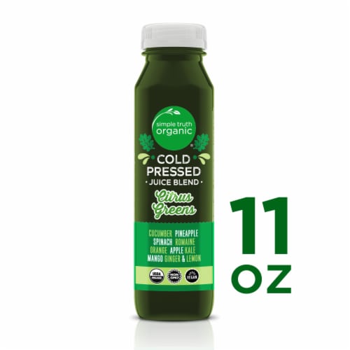 Simple Truth Organic® Citrus Greens Cold Pressed Juice Blend Perspective: front