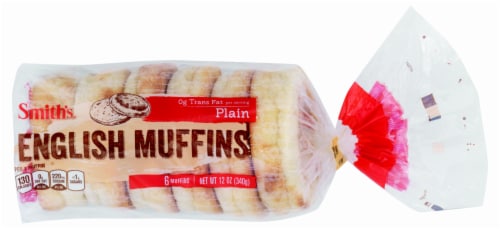 Smith's® Plain English Muffins 6 Count Perspective: front