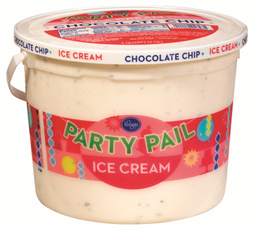 Kroger® Chocolate Chip Ice Cream Party Pail, 160 fl oz - Kroger