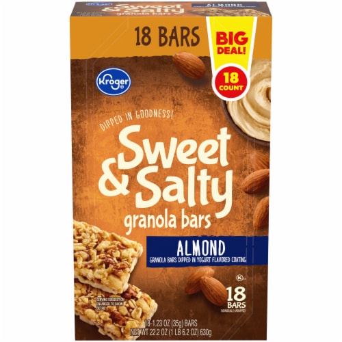 Kroger® Sweet & Salty Almond Granola Bars BIG Deal! Perspective: front