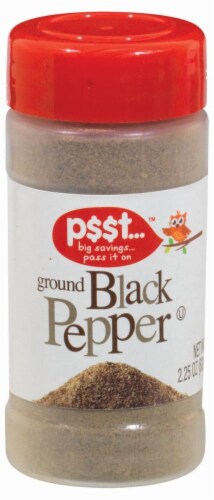 P$$t...™ Ground Black Pepper Perspective: front