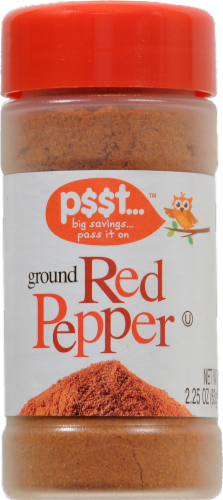 p$$t... Ground Red Pepper Perspective: front