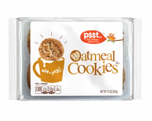 p$$t...™ Oatmeal Cookies Perspective: front
