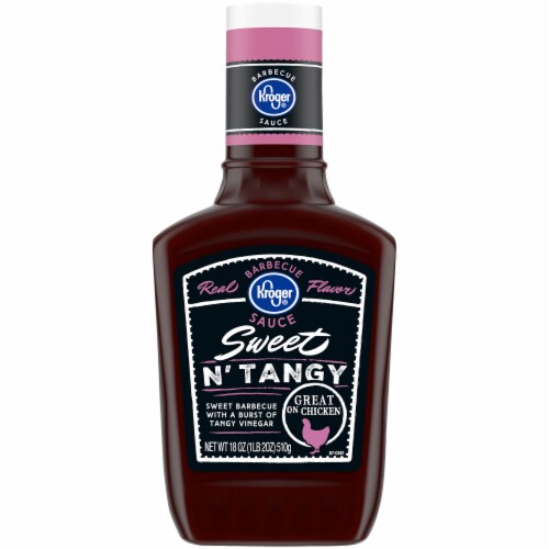 Kroger® Sweet & Tangy BBQ Sauce Perspective: front