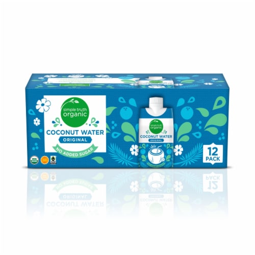 Simple Truth Organic® Coconut Bottled Water Perspective: front