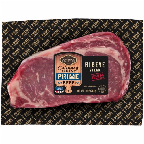 Private Selection® Culinary Cuts Prime Beef Ribeye Steak, 10 oz