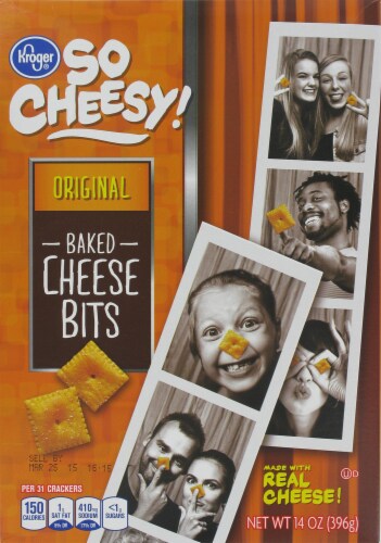 Kroger®  Original Cheddar Cheese Bits Perspective: front