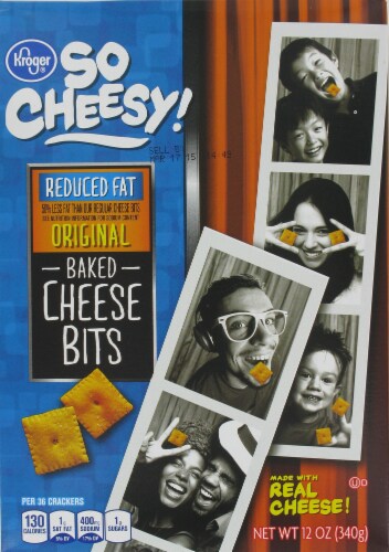 Kroger® Reduced Fat Cheese Bits Perspective: front