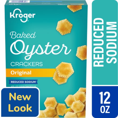 Kroger® Reduced Sodium Oyster Crackers Perspective: front