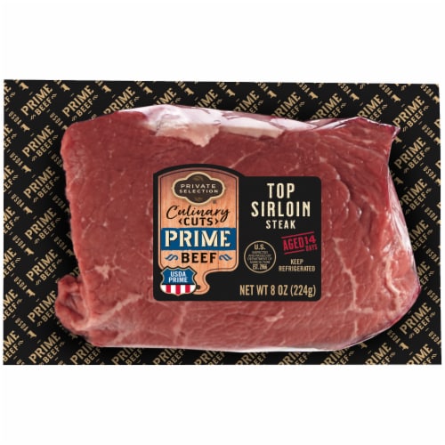 Private Selection® Culinary Cuts Prime Beef Top Sirloin Steak, 8 oz - Kroger