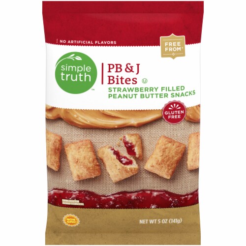Simple Truth™ Gluten Free Strawberry Filled PB & J Bites Perspective: front
