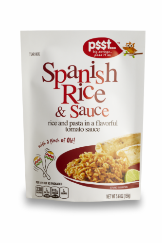 p$$t...™ Spanish Rice & Sauce Perspective: front
