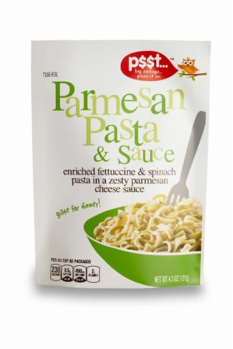 P$$T... Parmesan Pasta & Sauce Perspective: front
