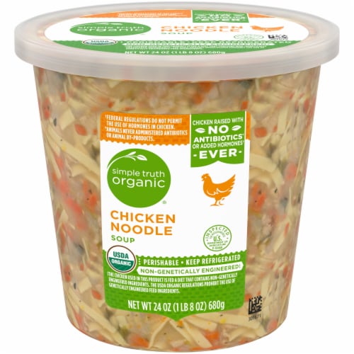 Simple Truth Organic® Chicken Noodle Soup, 24 oz - Baker's