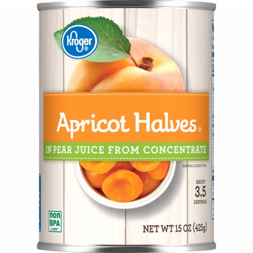 Kroger® Canned Apricot Halves in Pear Juice Perspective: front