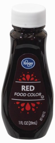 Stien Skærm Spiritus Kroger® Red Food Coloring, 1 fl oz - Kroger