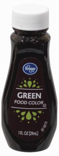 Kroger® Green Food Coloring Perspective: front