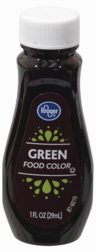 Kroger® Green Food Coloring Perspective: front
