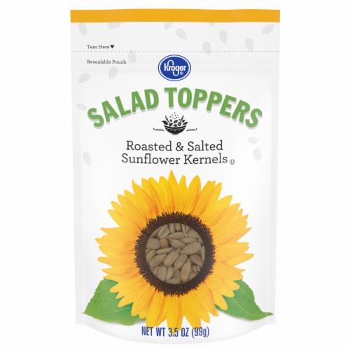 Kroger® Salad Toppers Roasted & Salted Sunflower Kernels Perspective: front