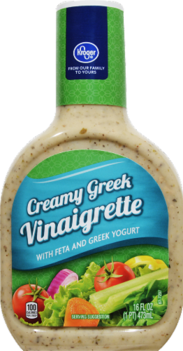 Kroger® Creamy Greet Vinaigrette Perspective: front
