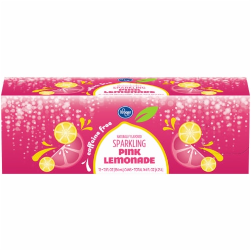 Kroger® Sparkling Pink Lemonade Perspective: front